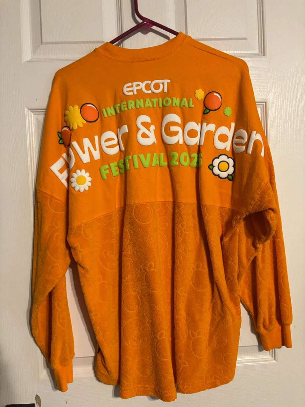 Disney EPCOT Flower & Garden Festival 2025 Spirit Jersey Size Medium